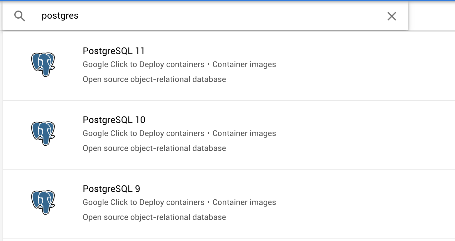 Choose your desired Postgres version